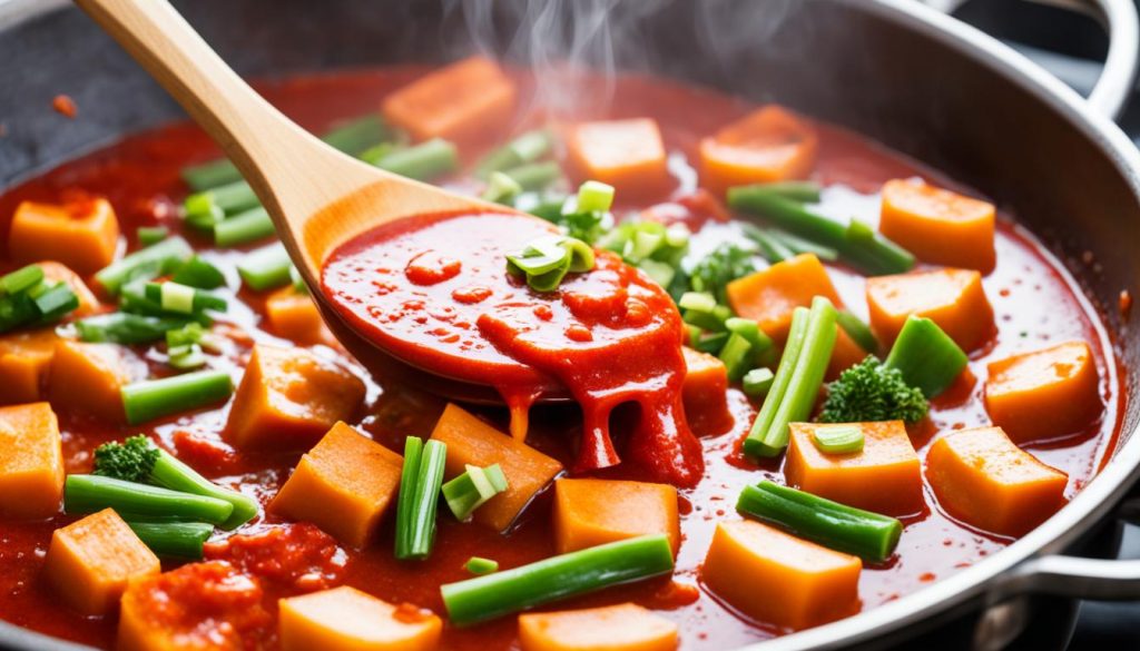 sauce tteokbokki recette