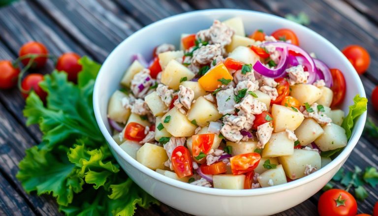 Salade de pomme de terre thon : Recette Facile et Rapide à Préparer