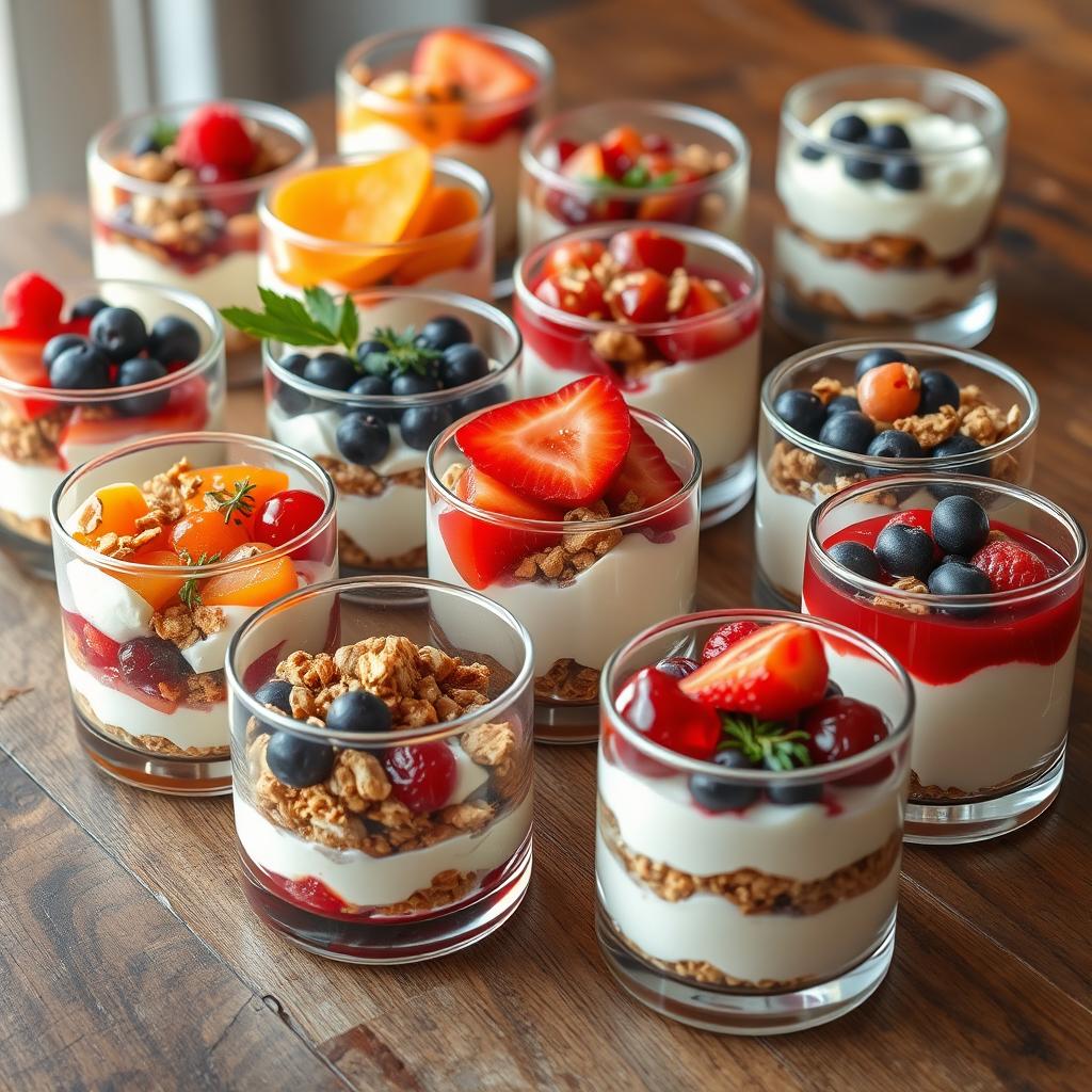 10 recettes de verrines faciles