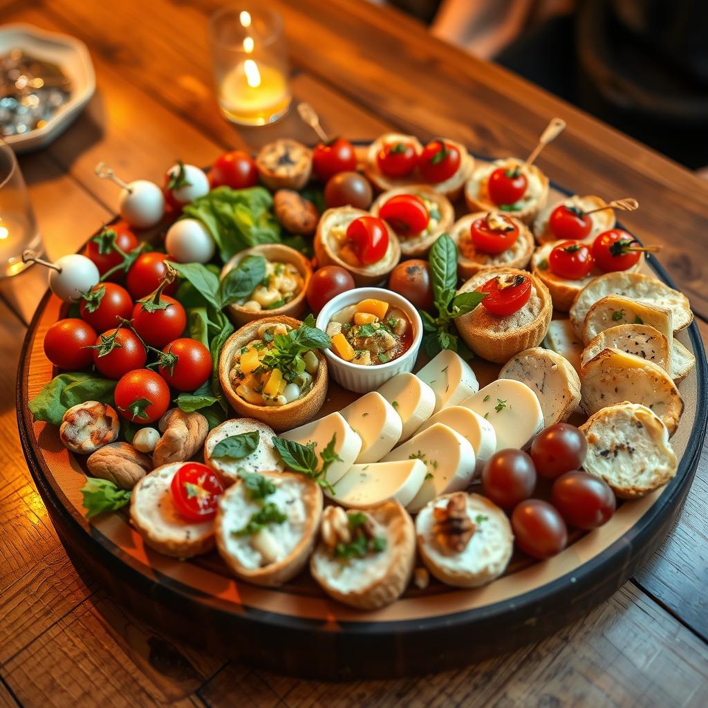 Bouchées rapides pour apéritif improvisé