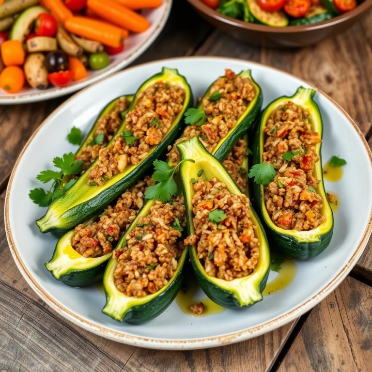 Recette Traditionnelle de Courgettes Farcies