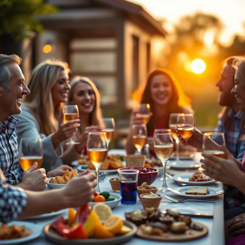 Interagir avec vos invités pendant l'apéritif