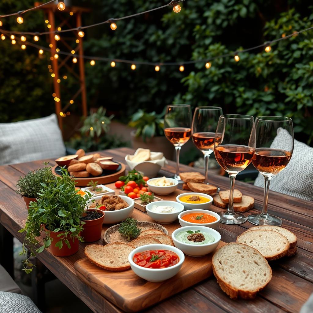 Mémorable ambiance pour un apéro gourmand
