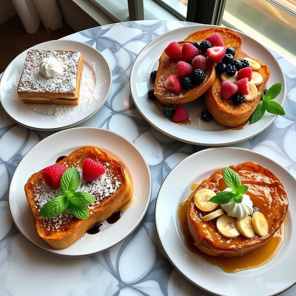variantes de pain perdu