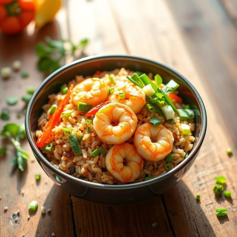 Recette Facile de Blé Sauté aux Crevettes