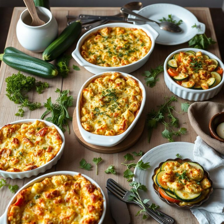 Gratin de Courgettes Rapide : Le Plat Léger et Réconfortant