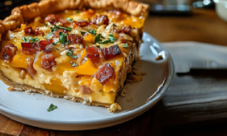 La Recette de Tarte Butternut, Lardons et Fromage qui Fait Craquer Tout le Monde !