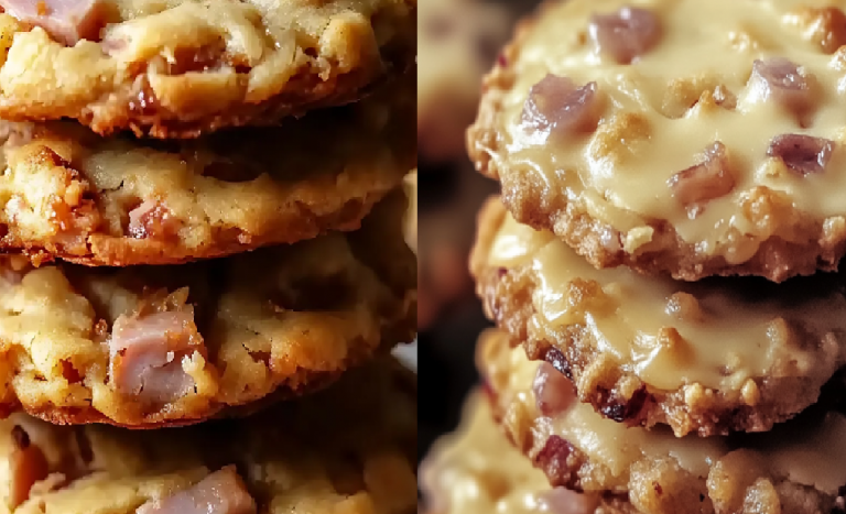 Cookies Salés au Jambon et Fromage: Apéro Chic