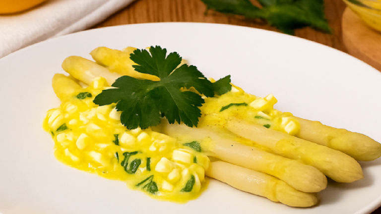 Asperges blanches à la Flamande