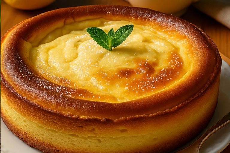Flan Italien Ricotta Citron Facile : Le Dessert Idéal pour l’Été