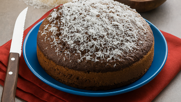 Gâteau facile chocolat et coco