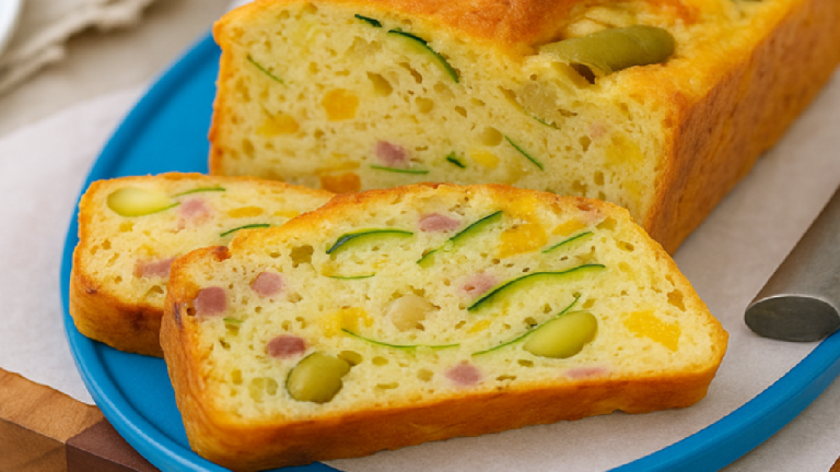 Cake au jambon et aux olives : une recette simple, gourmande et toujours appréciée