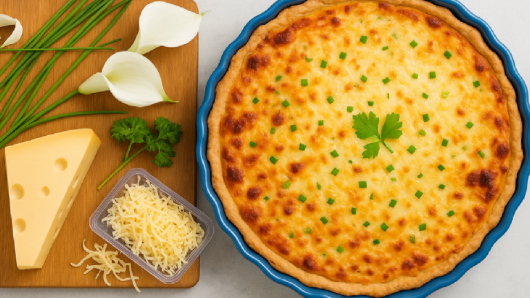 Tarte au fromage râpé
