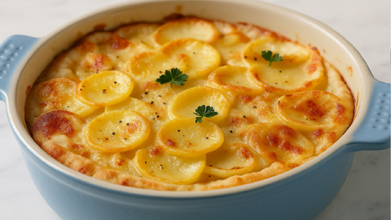 Gratin de pommes de terre facile : recette savoureuse et rapide