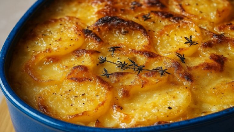 Gratin de Pommes de Terre – Recette Réconfortante