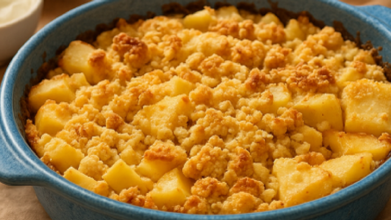 Comment faire un crumble aux pommes sain et sans beurre (mais toujours aussi croustillant)