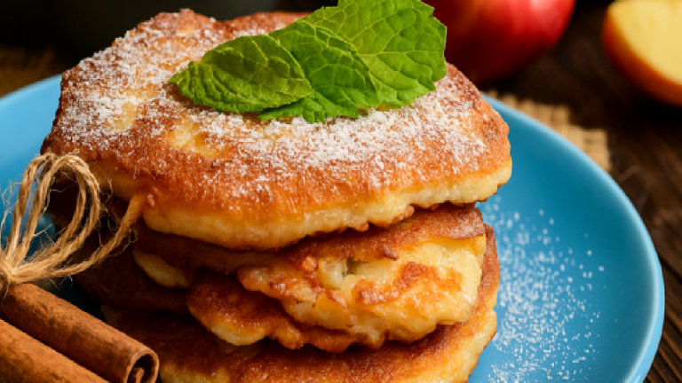 Pancakes aux pommes : cette recette pimpera votre petit déjeuner tout en légèreté