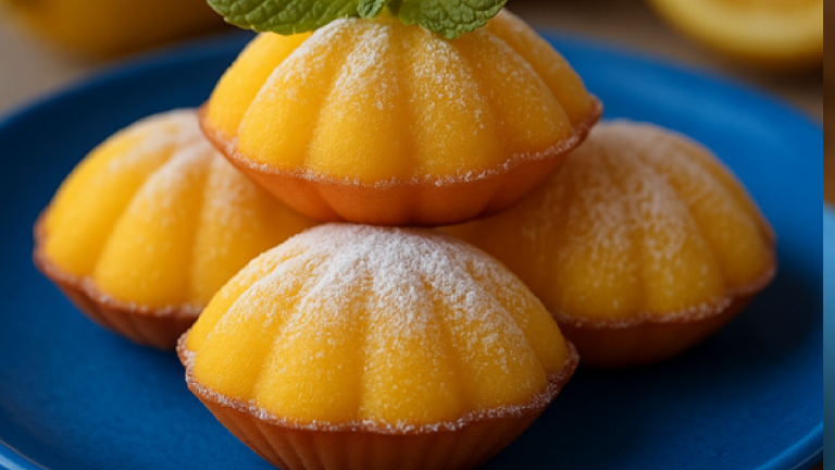 Madeleines Citron et Yaourt Grec