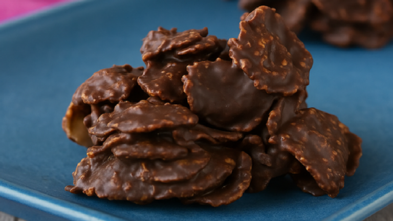 Rose des sables au chocolat faciles