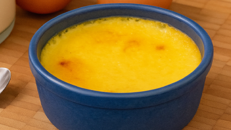 recette crème aux oeufs à l’ancienne