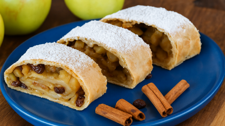 Strudel aux pommes : la vraie recette autrichienne à tester pour un goûter tout en douceur