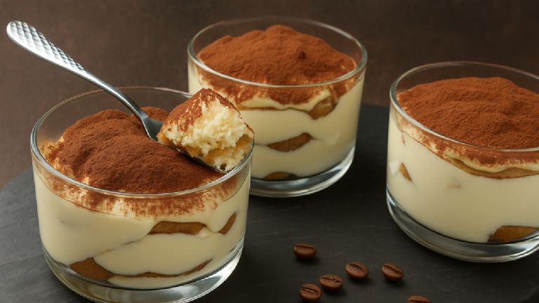 Tiramisu au Yaourt : La Recette Légère et Gourmande à Refaire Tout l’Été