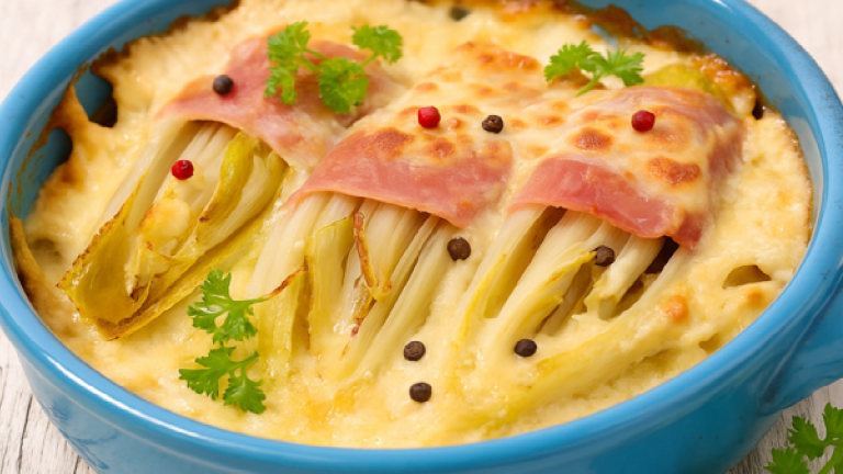 Endives au jambon : Recette traditionnelle française