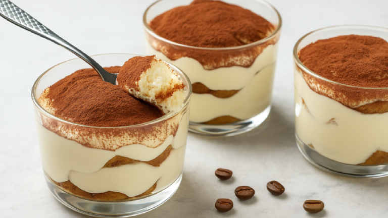 Tiramisu léger au yaourt : la version estivale à refaire tout l’été !