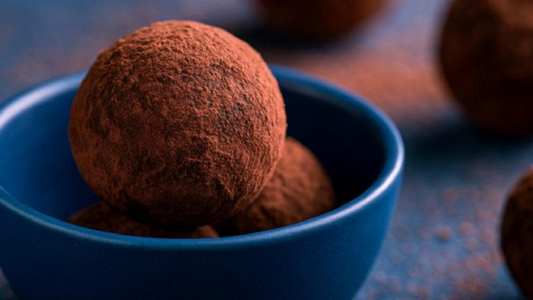 Truffes en chocolat