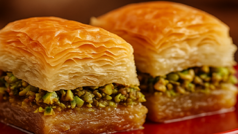 Baklava : La Recette Traditionnelle Feuilletée et Pleine de Miel
